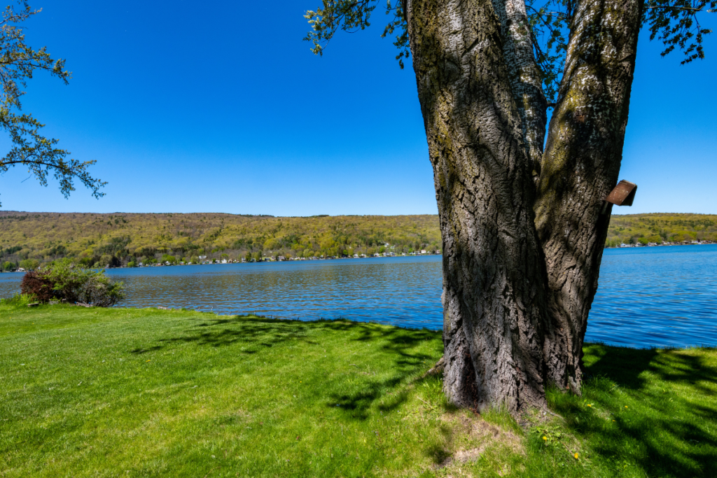 Honeoye Lake in the Finger Lakes Region of New York